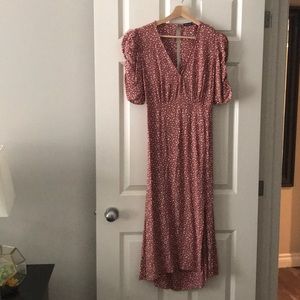 NWOT Abercrombie & Fitch Maxi Slit Dress